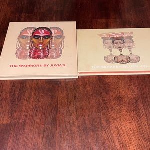 Juvia’s Place The Warrior 2 eyeshadow palette and The Saharan Blush palette 2